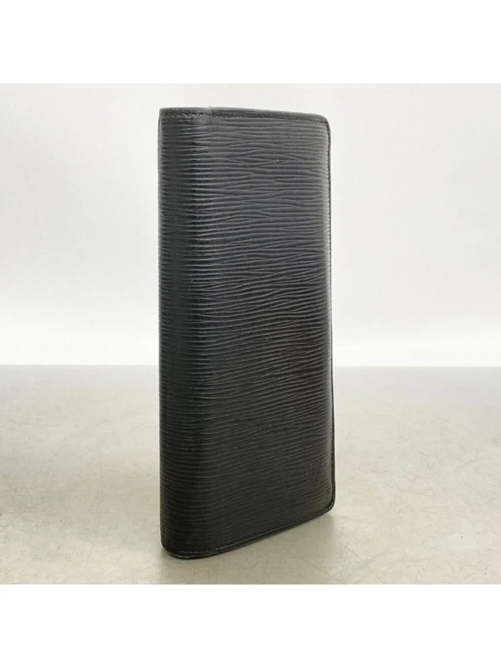 Louis Vuitton Wallet Epi Portefeuille Brazza Noir